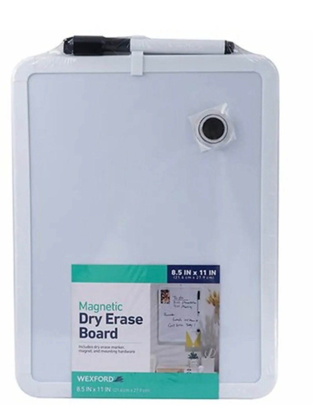 Wexford magnetic dry erase board New  8.5 in x 11 in